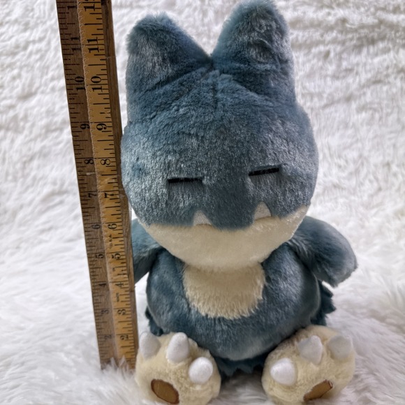 Pokémon Center Munchlax Plush 12" Sitting Potehagu Style - Picture 7 of 8